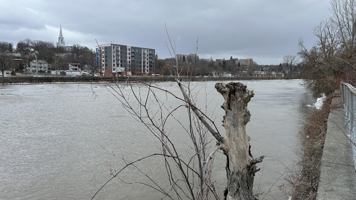 La rivière Saint-François est en mode veille à Sherbrooke