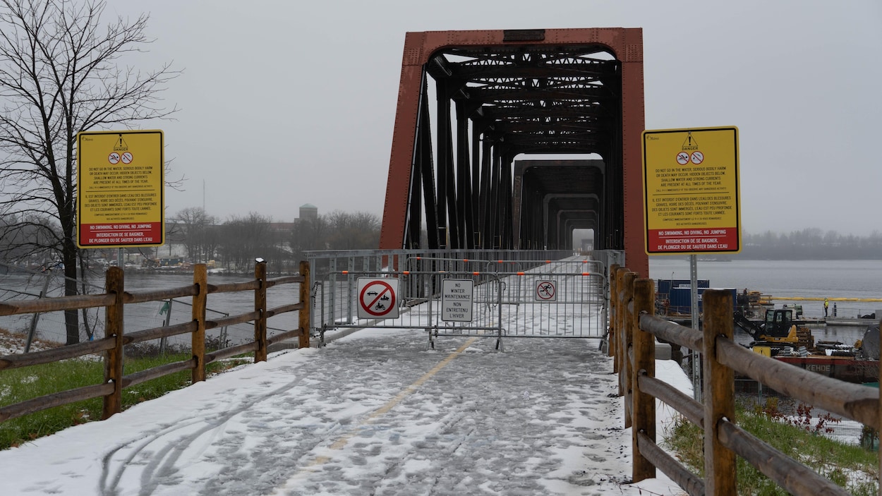 Le pont Chef-William-Commanda à nouveau fermé cet hiver