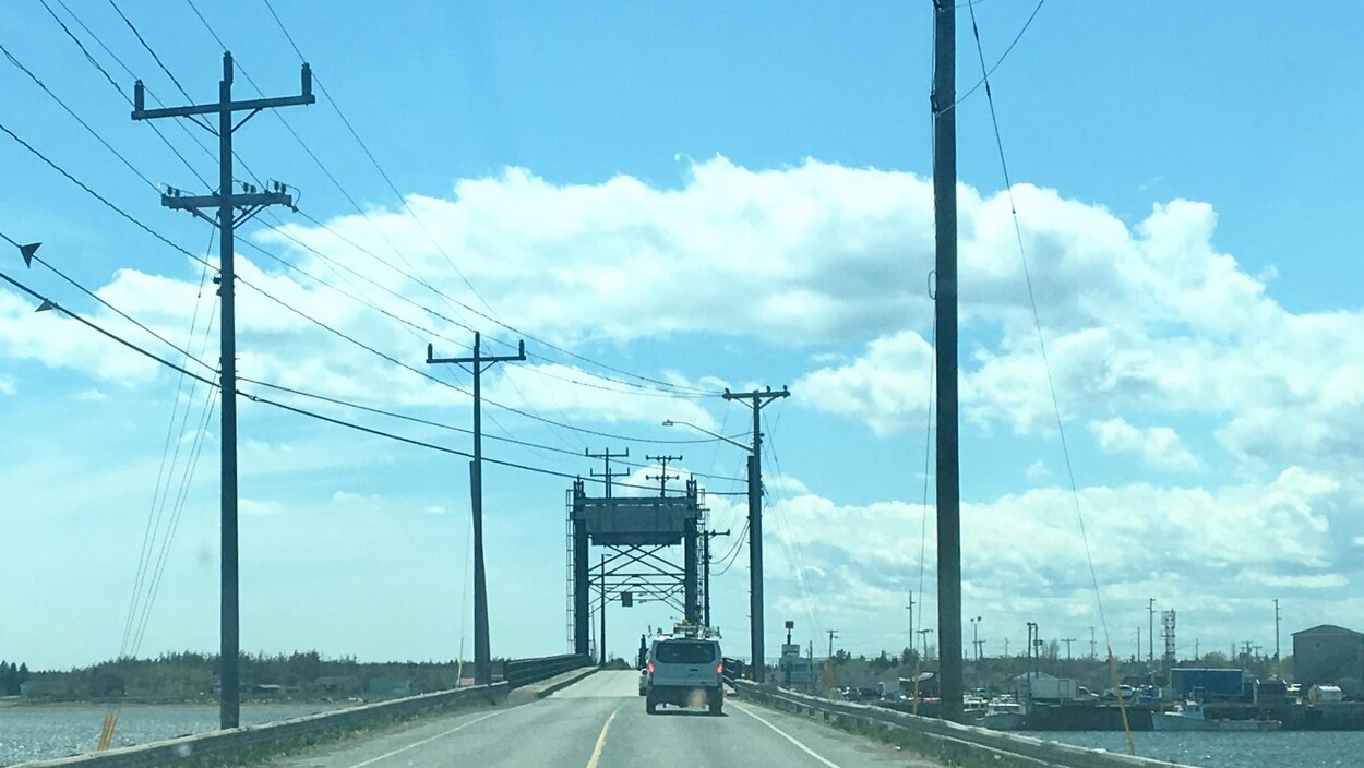 Le pont Lamèque-Shippagan.