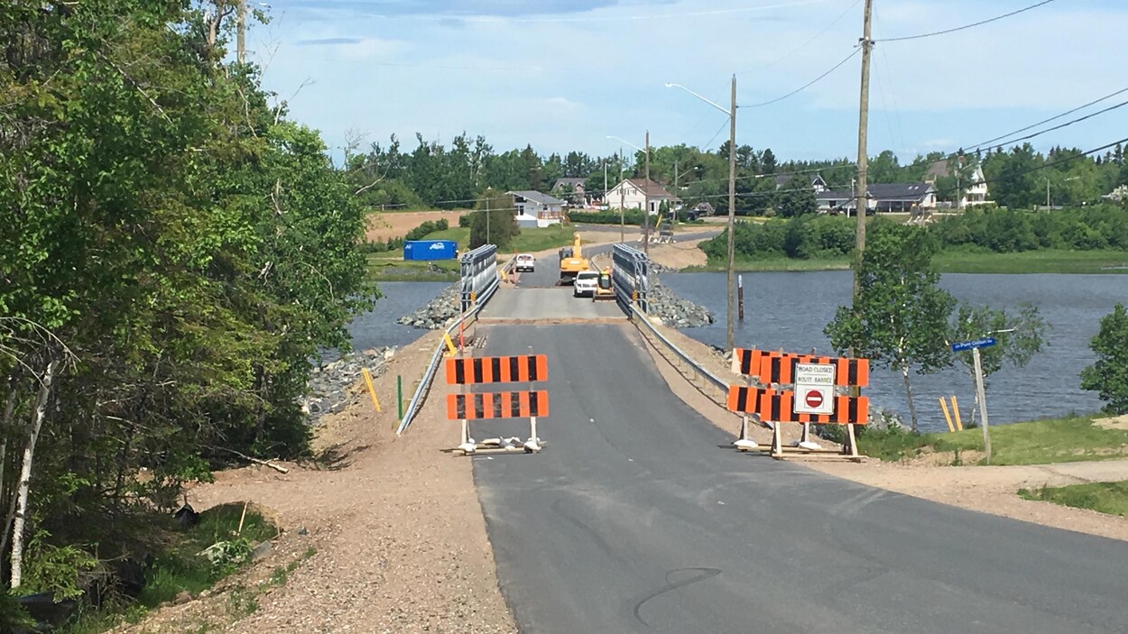 Le nouveau pont Odilon, à Tracadie, sera fermé à la circulation pendant six semaines