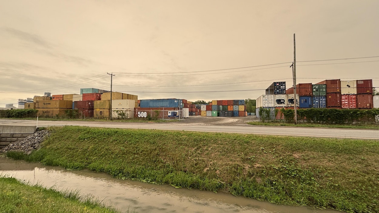 Dur d'avoir assez de place pour le transbordement au port de Bécancour
