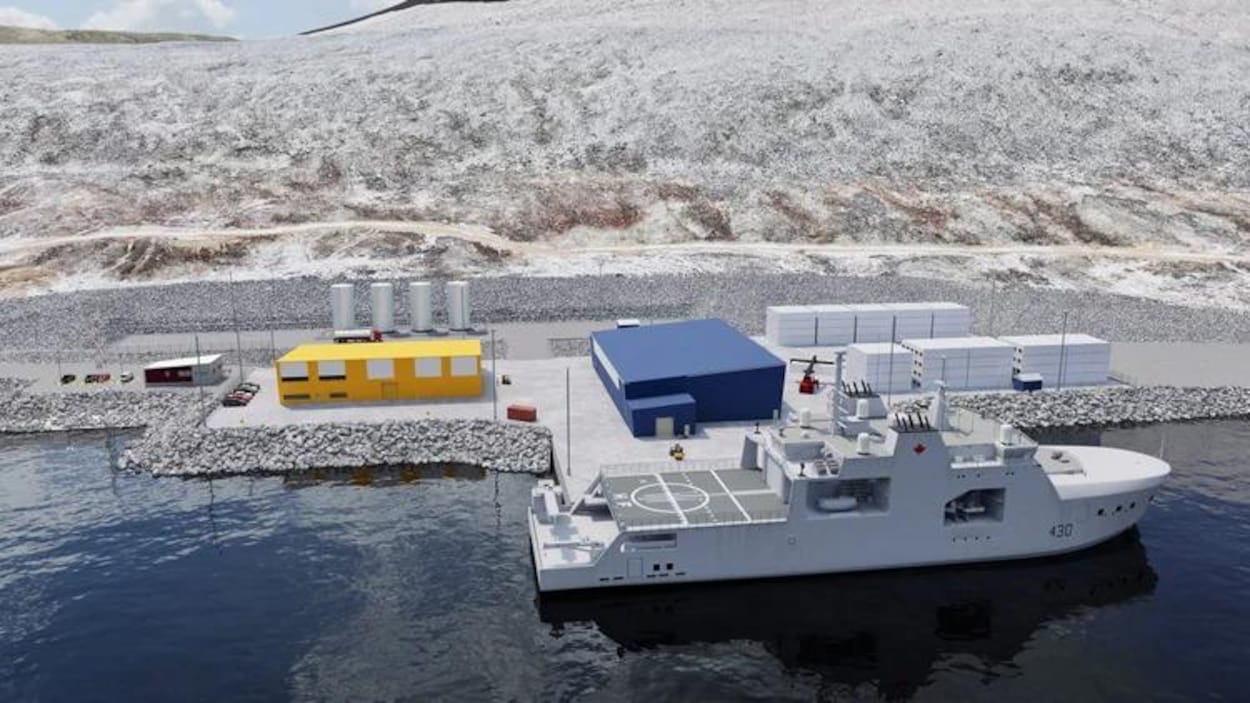 La construction du port de Qikiqtarjuaq, au Nunavut, est retardée