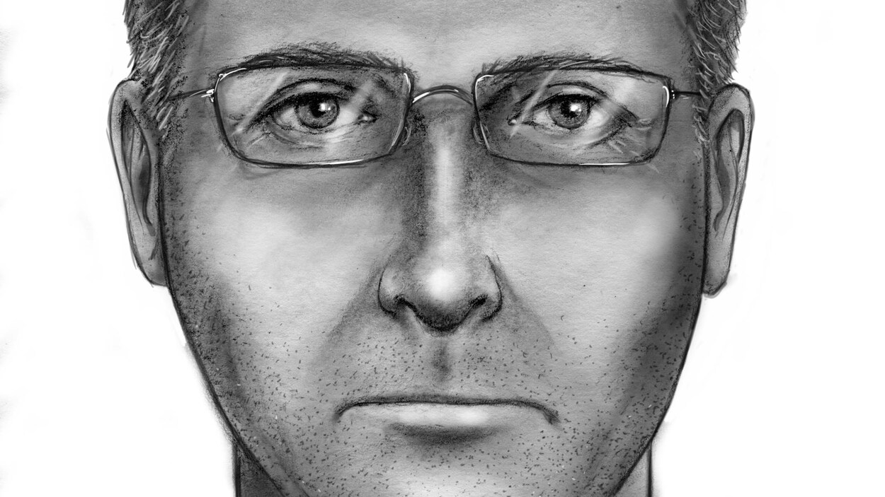 Portrait-robot d’un présumé agresseur sexuel.