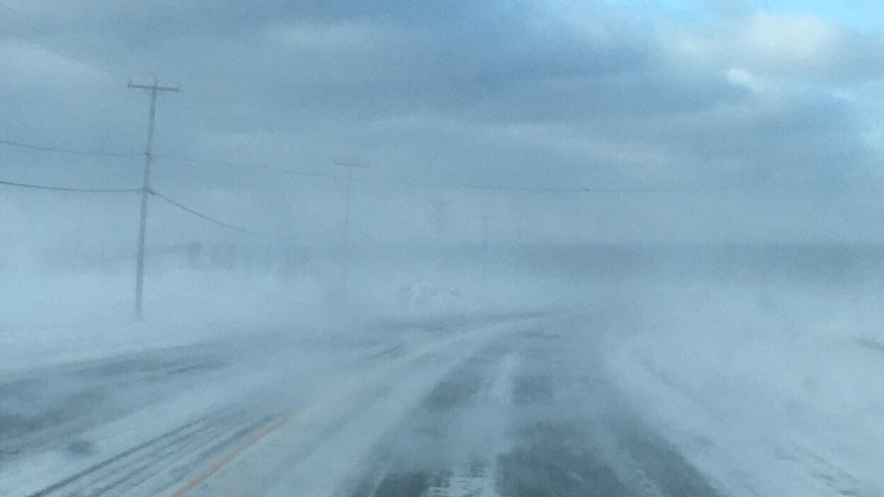 Un vendredi difficile sur les routes de la Gaspésie