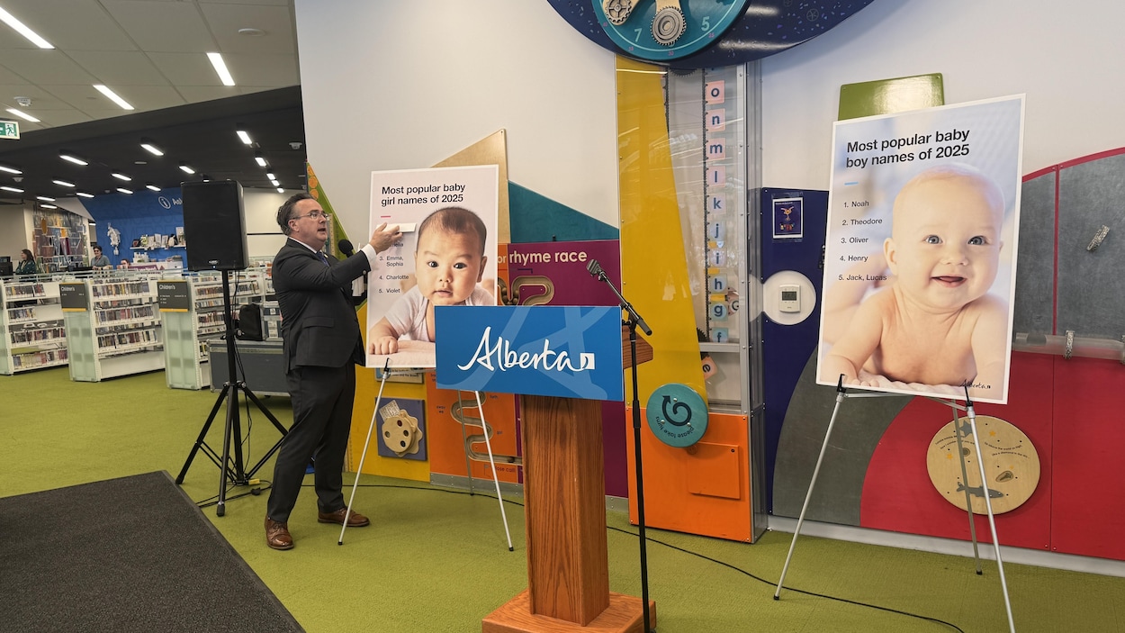 Olivia et Noah restent les prénoms les plus donnés en Alberta