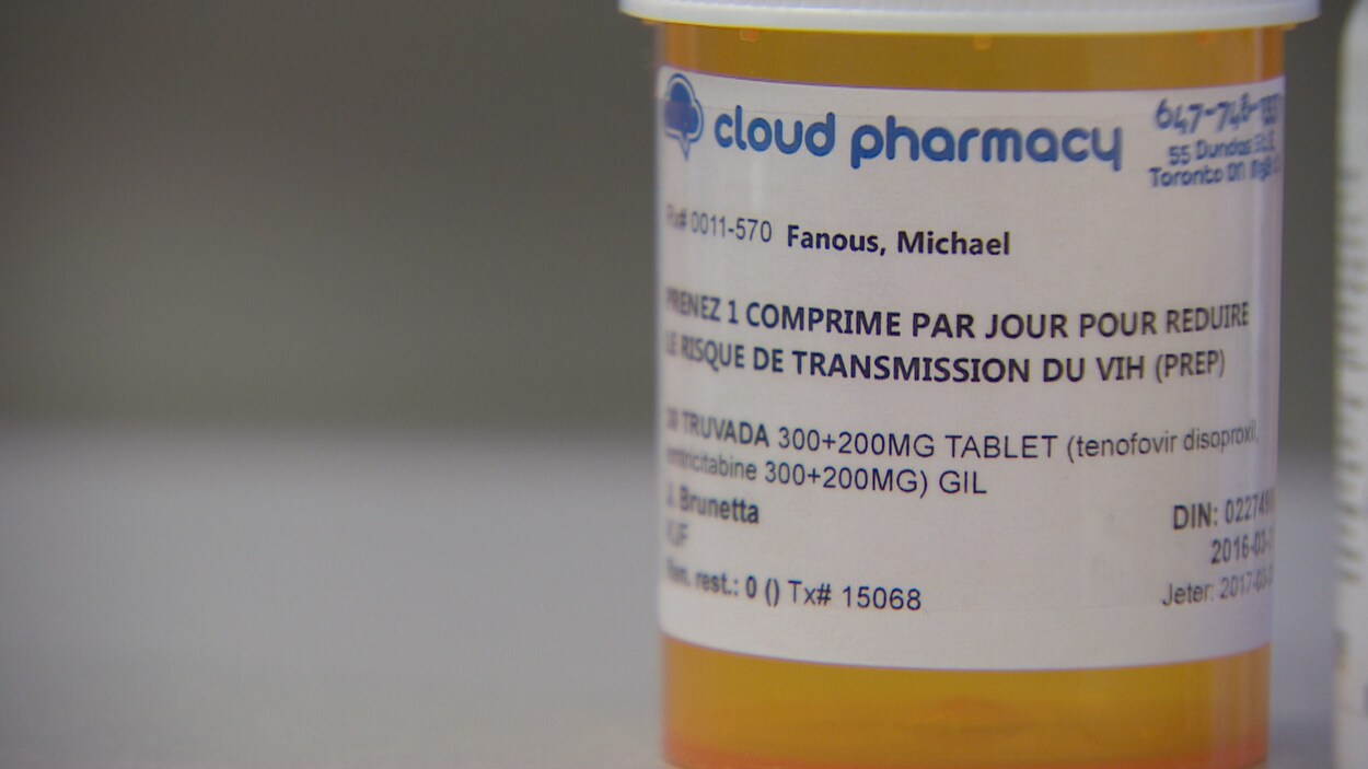 Une boîte de comprimés de Truvada Une boîte de comprimés de Truvada