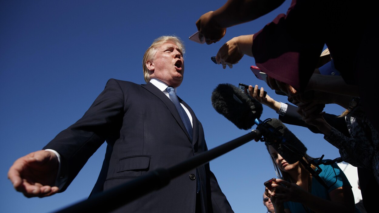 Le président américain, Donald Trump