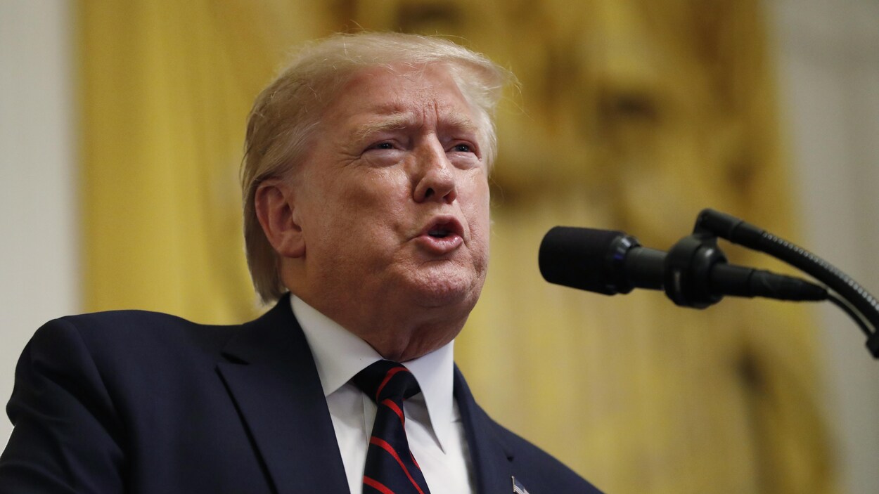 Procédure d'impeachment : Donald Trump dénonce un Procédure d'impeachment : Donald Trump dénonce un