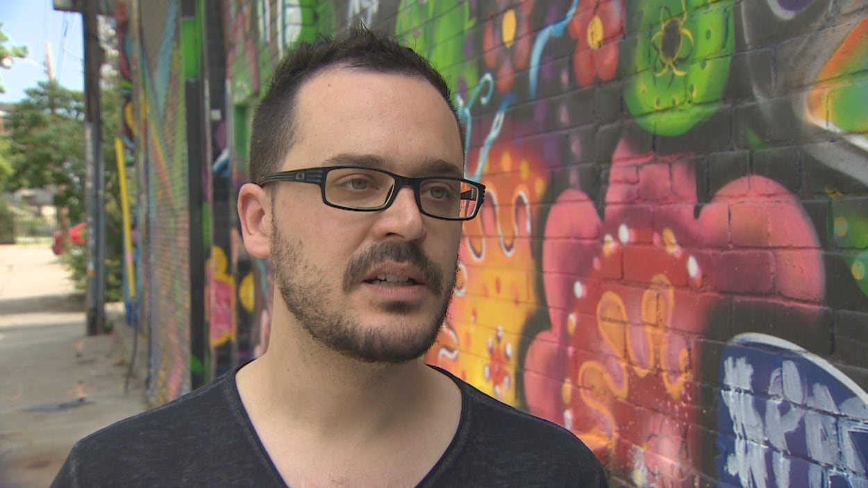 Le président de Franco Queer Arnaud Baudry Le président de Franco Queer Arnaud Baudry