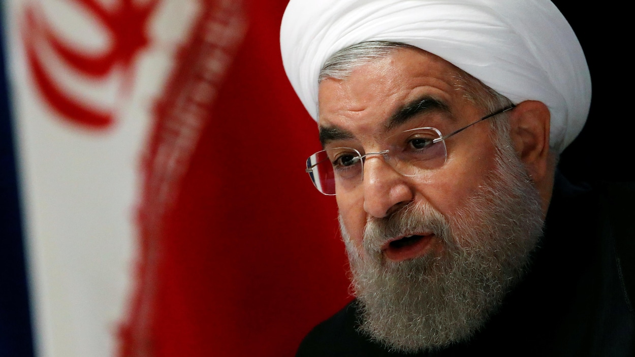 Le président iranien Hassan Rohani Le président iranien Hassan Rohani
