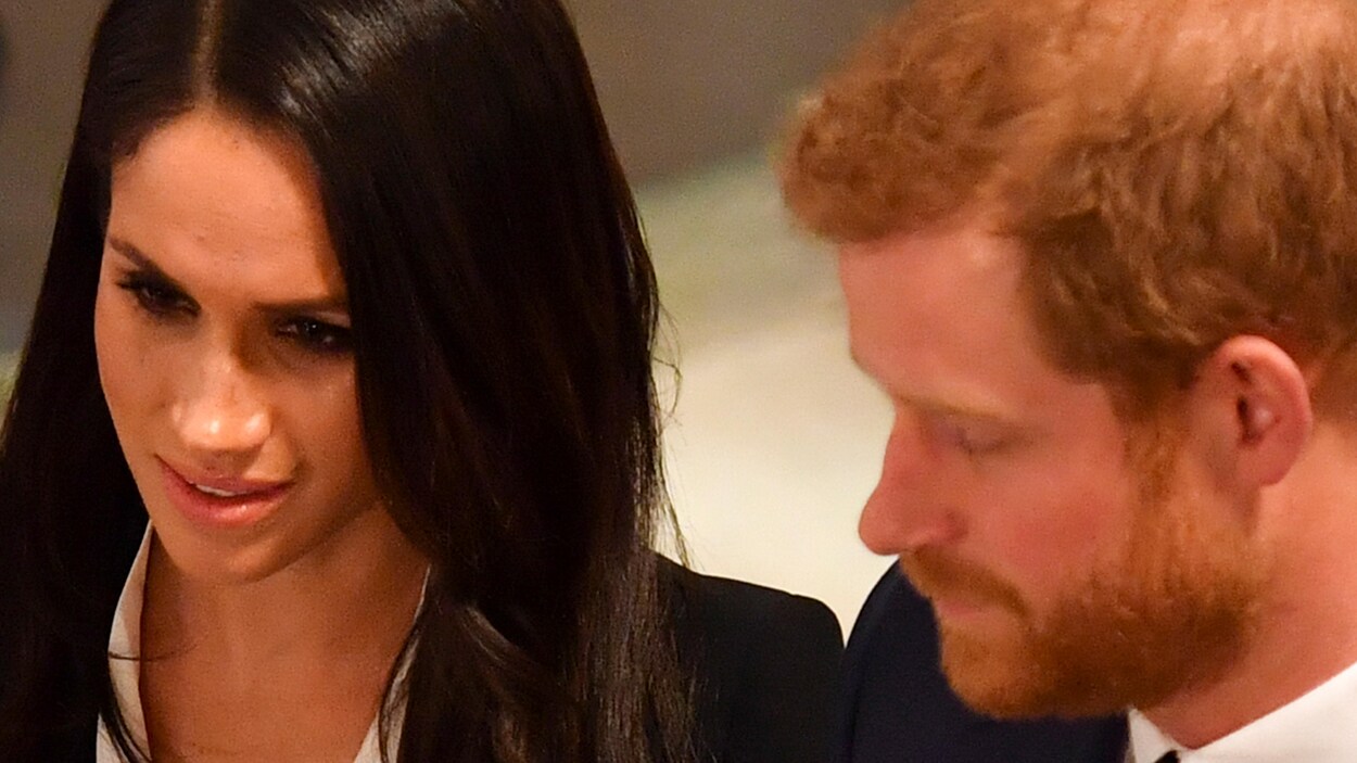 Le prince Harry et sa fiancée Meghan Markle Le prince Harry et sa fiancée Meghan Markle