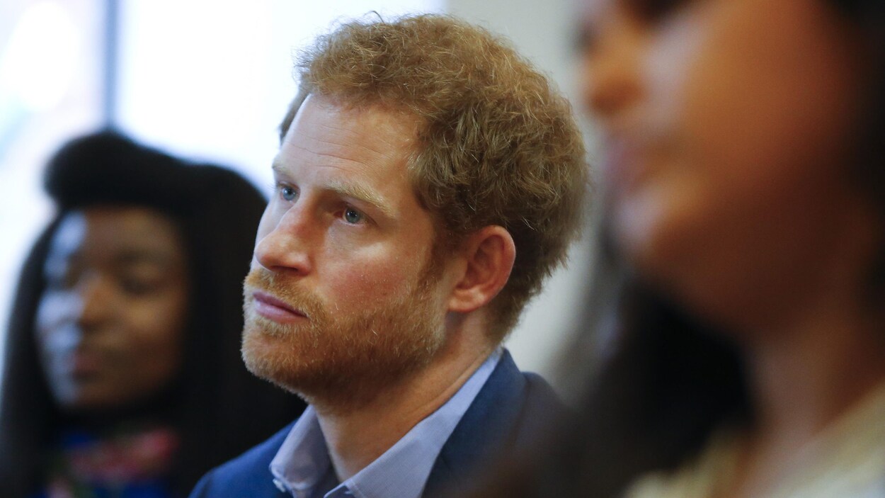 Un portrait du prince Harry
