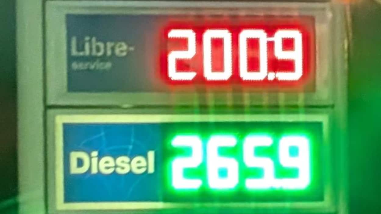 Le prix de l’essence à dépassé les 2 $ le litre en Outaouais