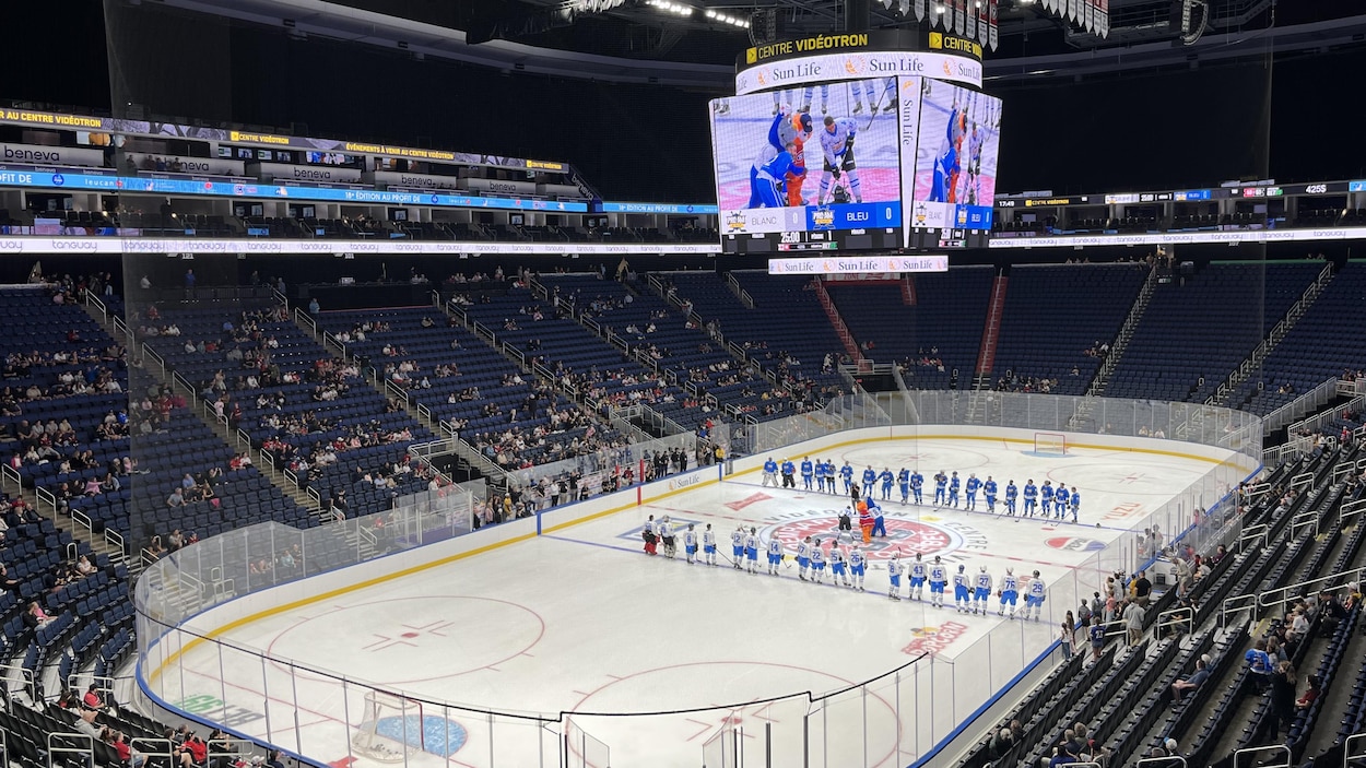 Des joueurs de la LNH s'affrontent lors du 18e Pro-Am