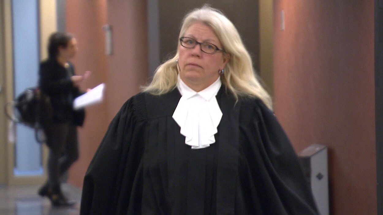 La procureure Geneviève Dagenais La procureure Geneviève Dagenais