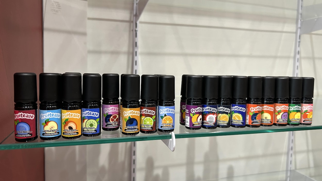 Remplacer les produits de vapotage par des bouteilles darmes