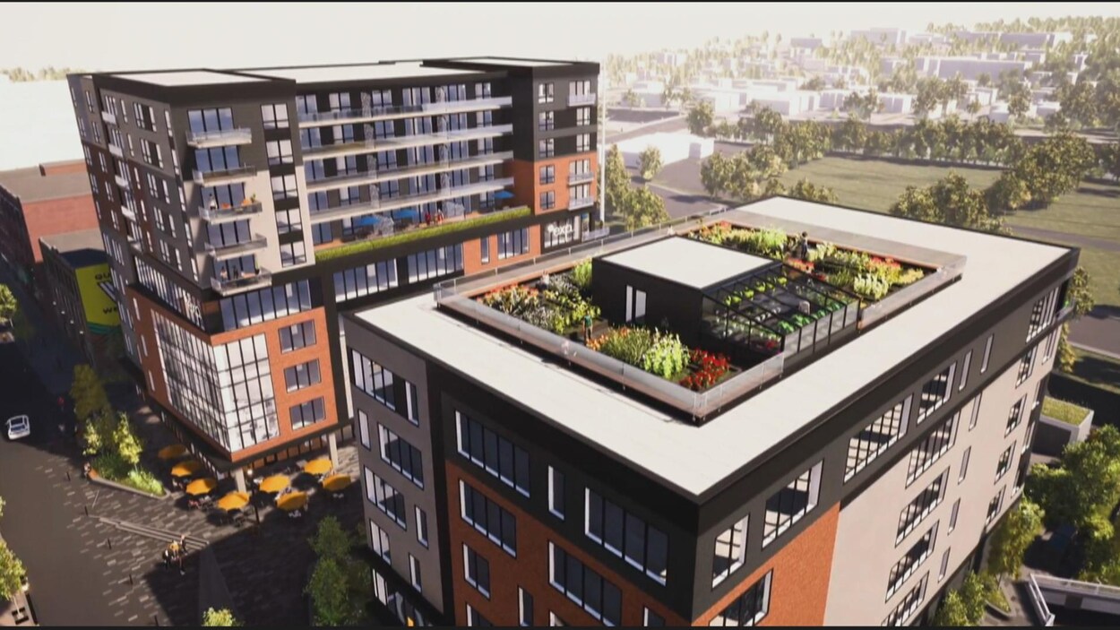 Une maquette du projet Espace Centro.
