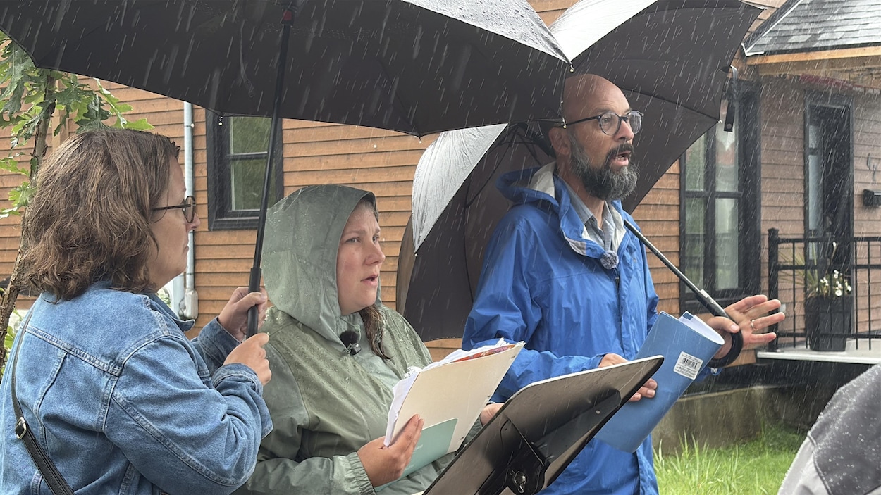 Contestation citoyenne contre un projet immobilier à Victoriaville