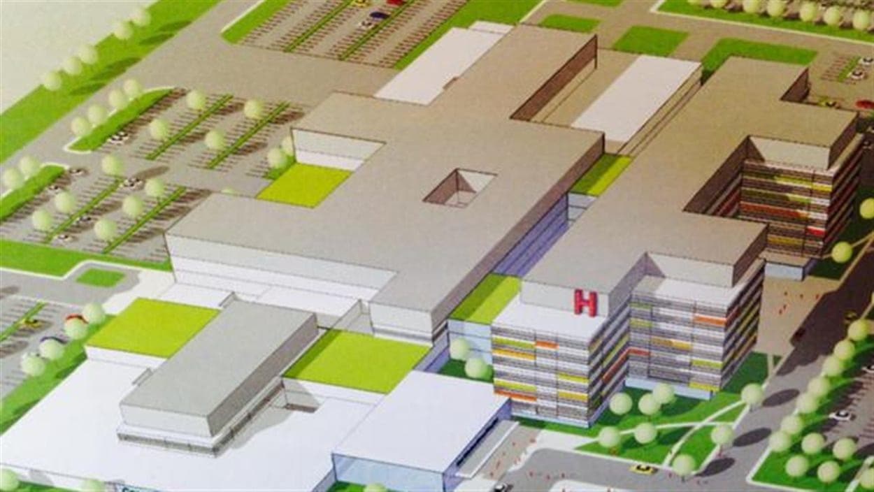 Projet de mégahôpital de Windsor