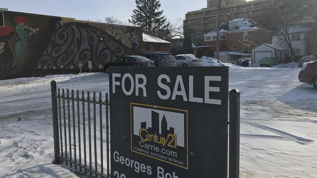 Terrain à vendre boulevard Provencher.