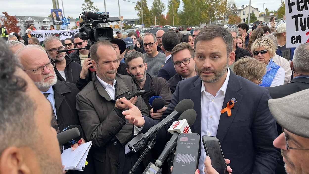 Le chef péquiste de passage sur la Côte-Nord et en Gaspésie