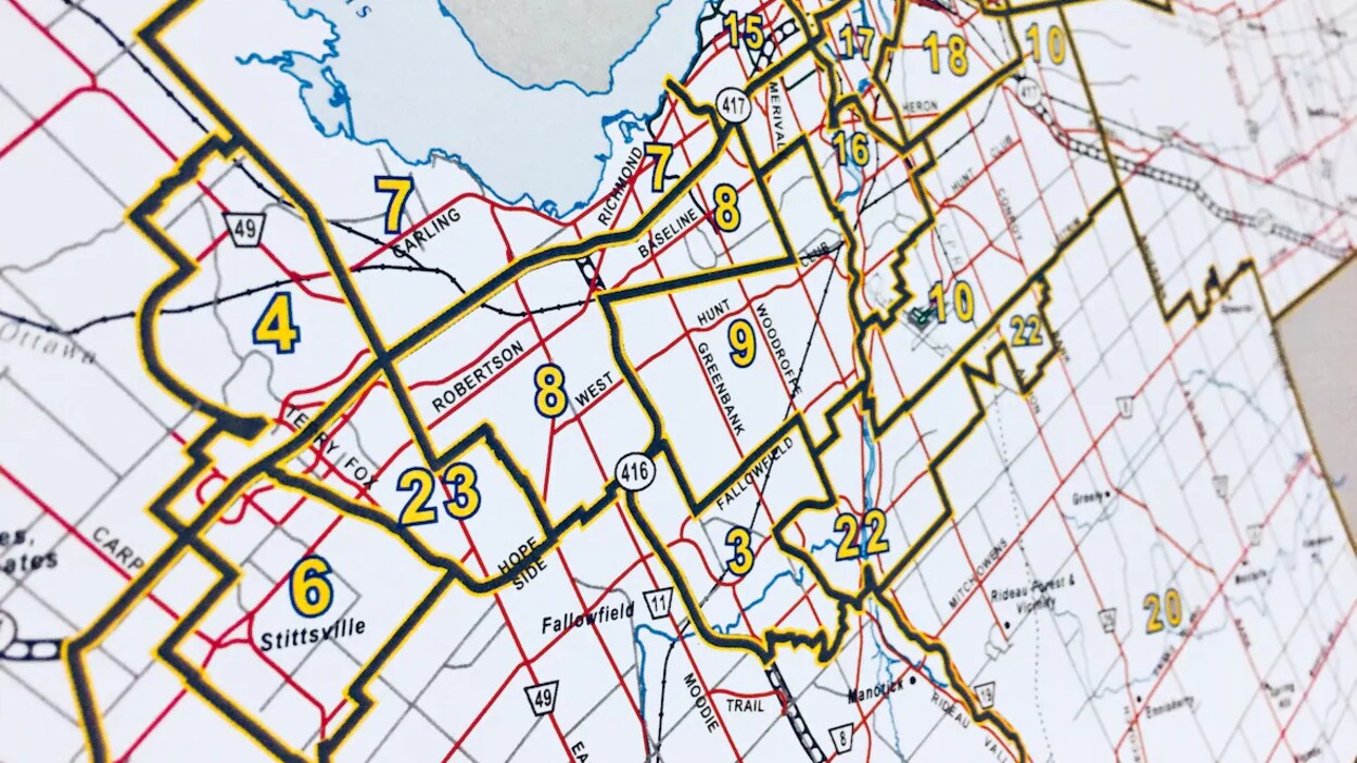 Retour à la table à dessin pour le redécoupage électoral à Ottawa