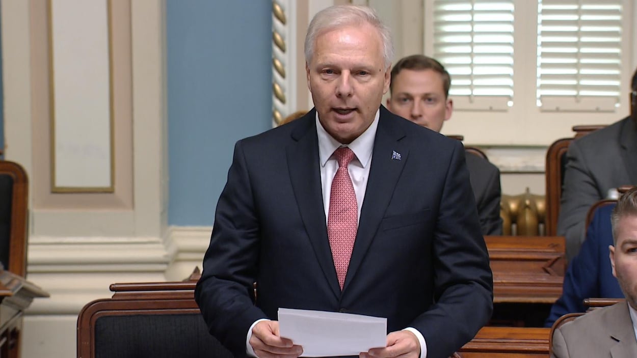 Le chef de l'opposition officielle à Québec, Jean-François Lisée Le chef de l'opposition officielle à Québec, Jean-François Lisée