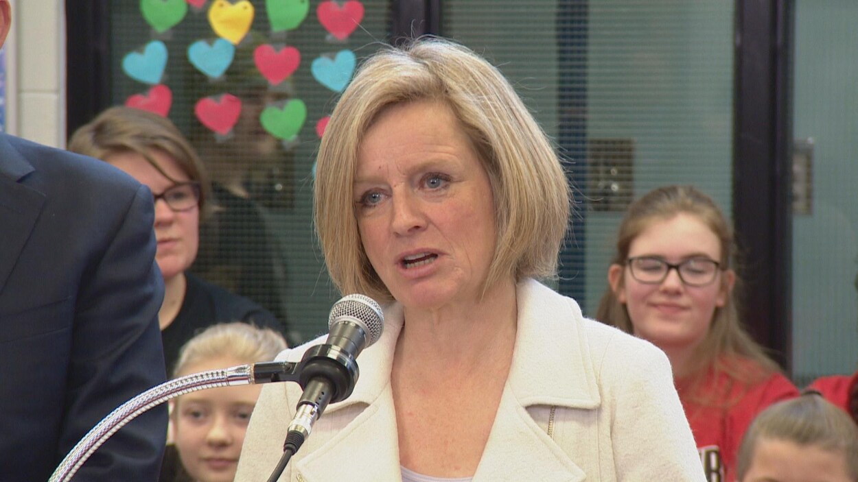 La première ministre Rachel Notley.
