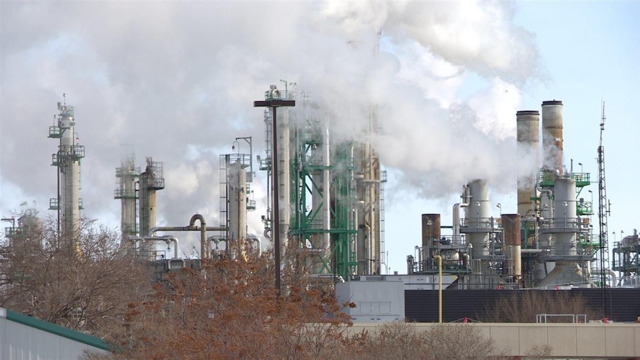 La raffinerie Co-op de Regina