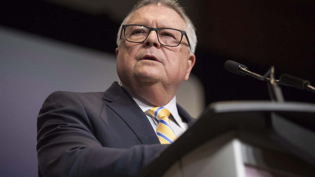 Le ministre fédéral de la Sécurité publique, Ralph Goodale Le ministre fédéral de la Sécurité publique, Ralph Goodale