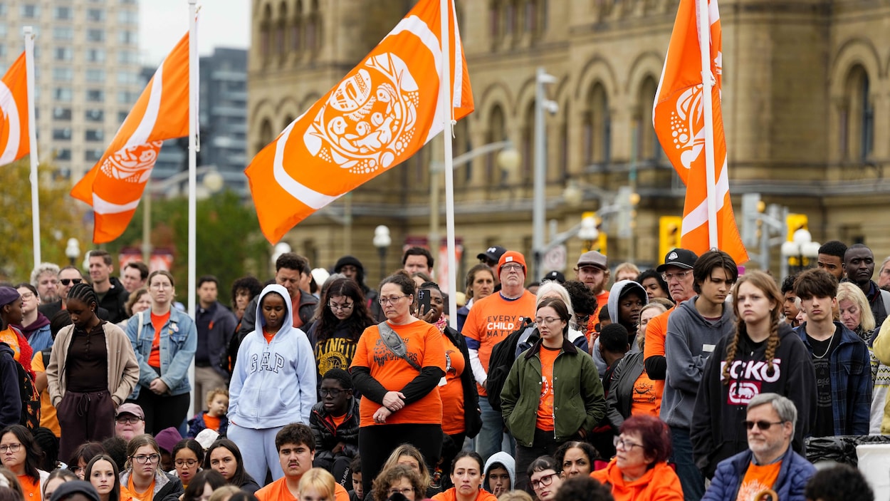 Retour en images sur la Journée de la vérité et de la réconciliation à Ottawa