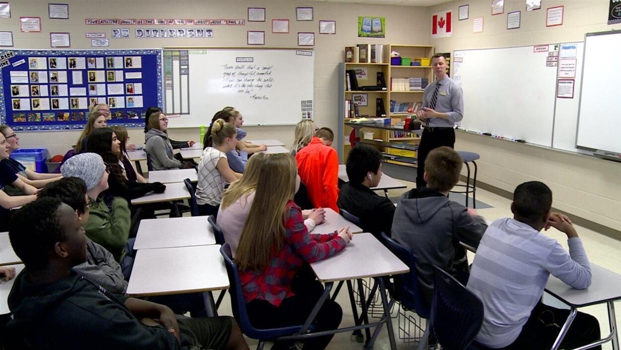 Enseignement dans une classe Enseignement dans une classe