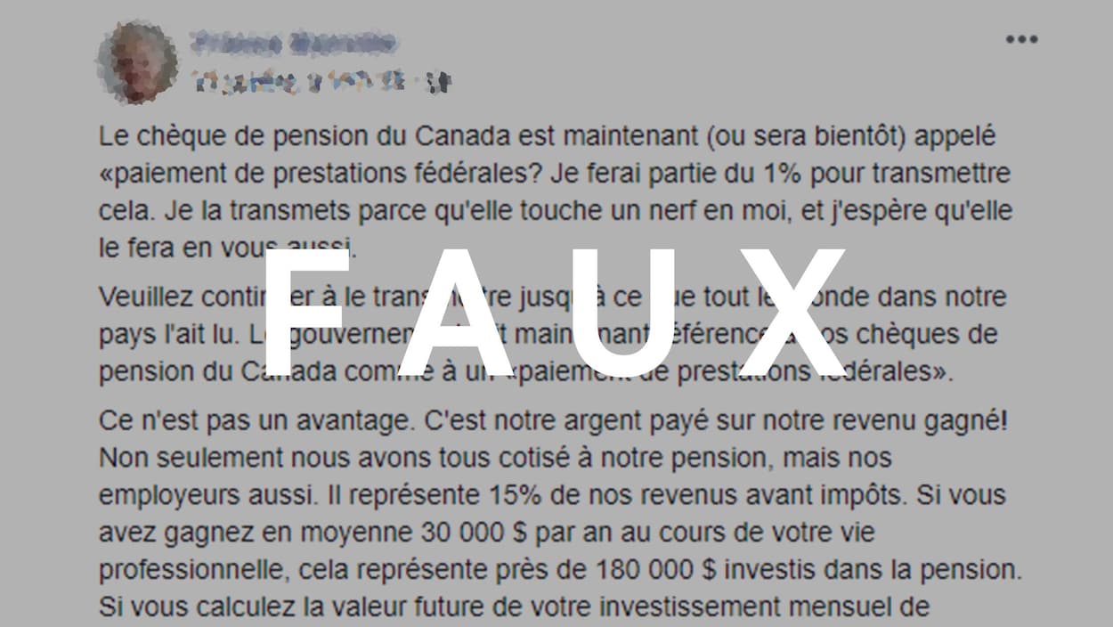 Il s'agit d'un long texte publié sur Facebook.