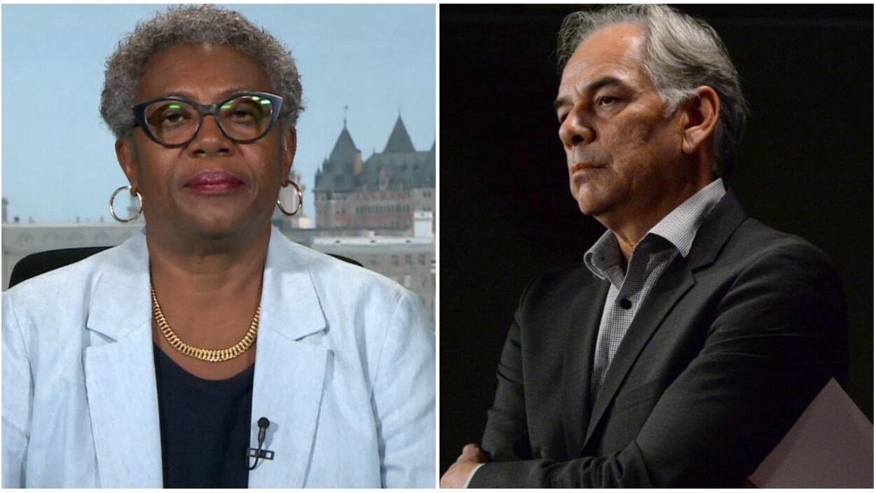Régine Laurent et Ghislain Picard