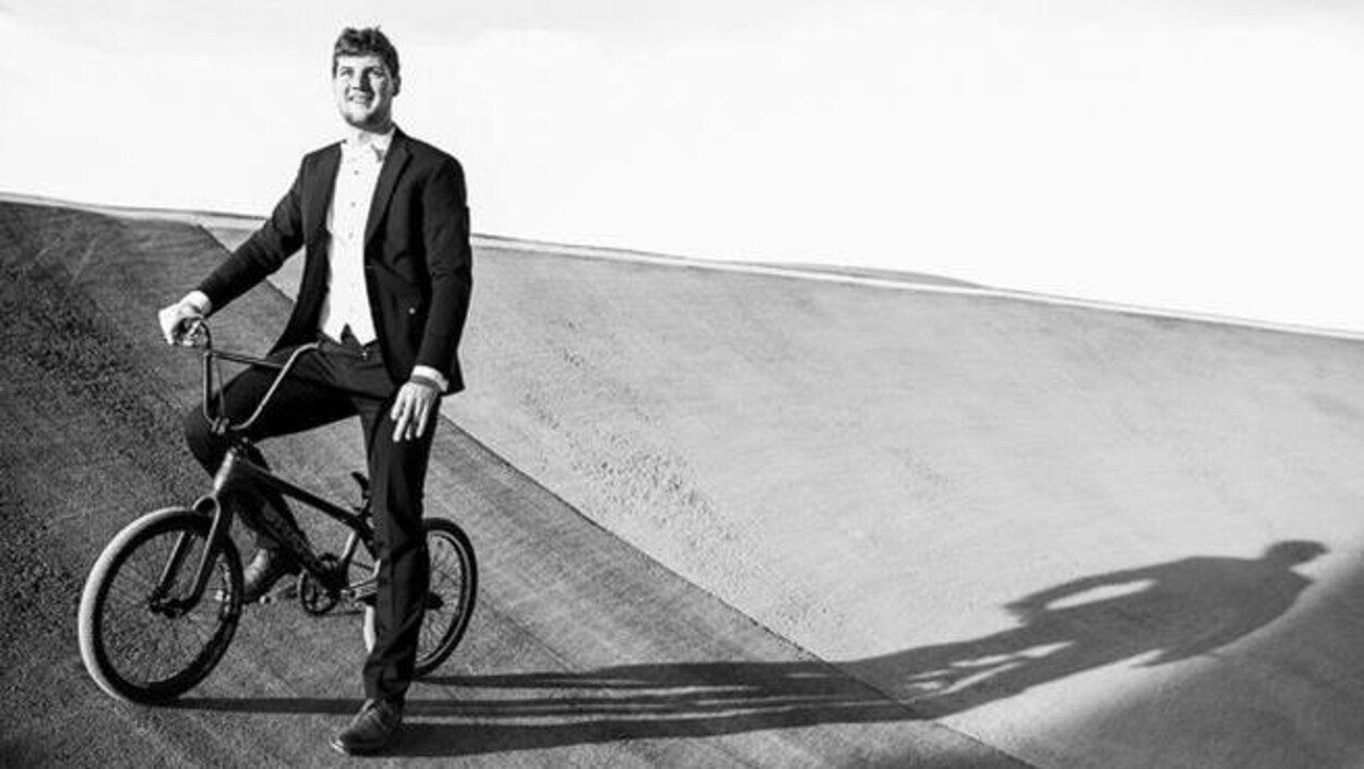 Rémi Mantion, ancien membre de l'équipe de BMX de France.