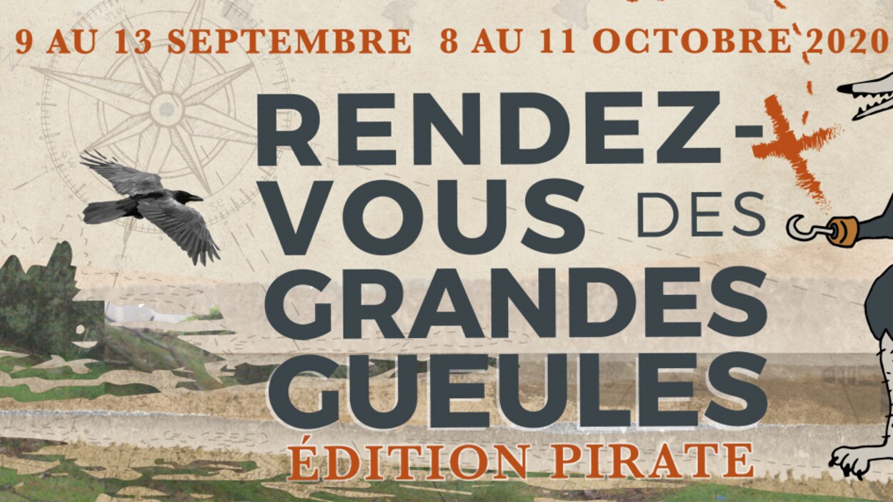 Affiche présentant un festival.