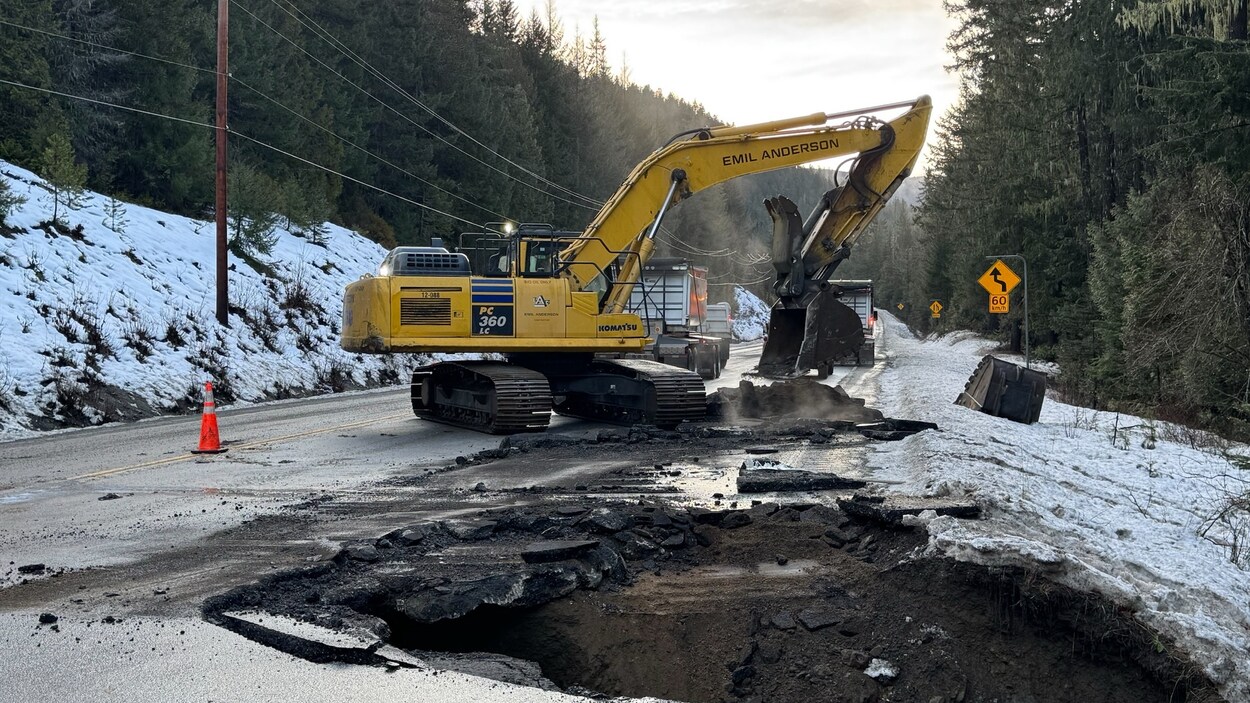 La voie de contournement de la route 3 pourrait ouvrir après Noël