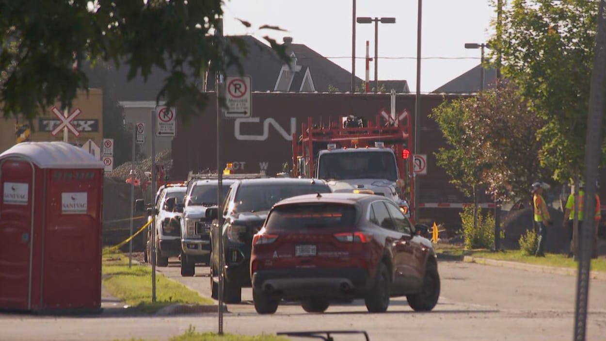 Les trains roulent à nouveau à Repentigny, malgré le malaise du maire et de citoyens