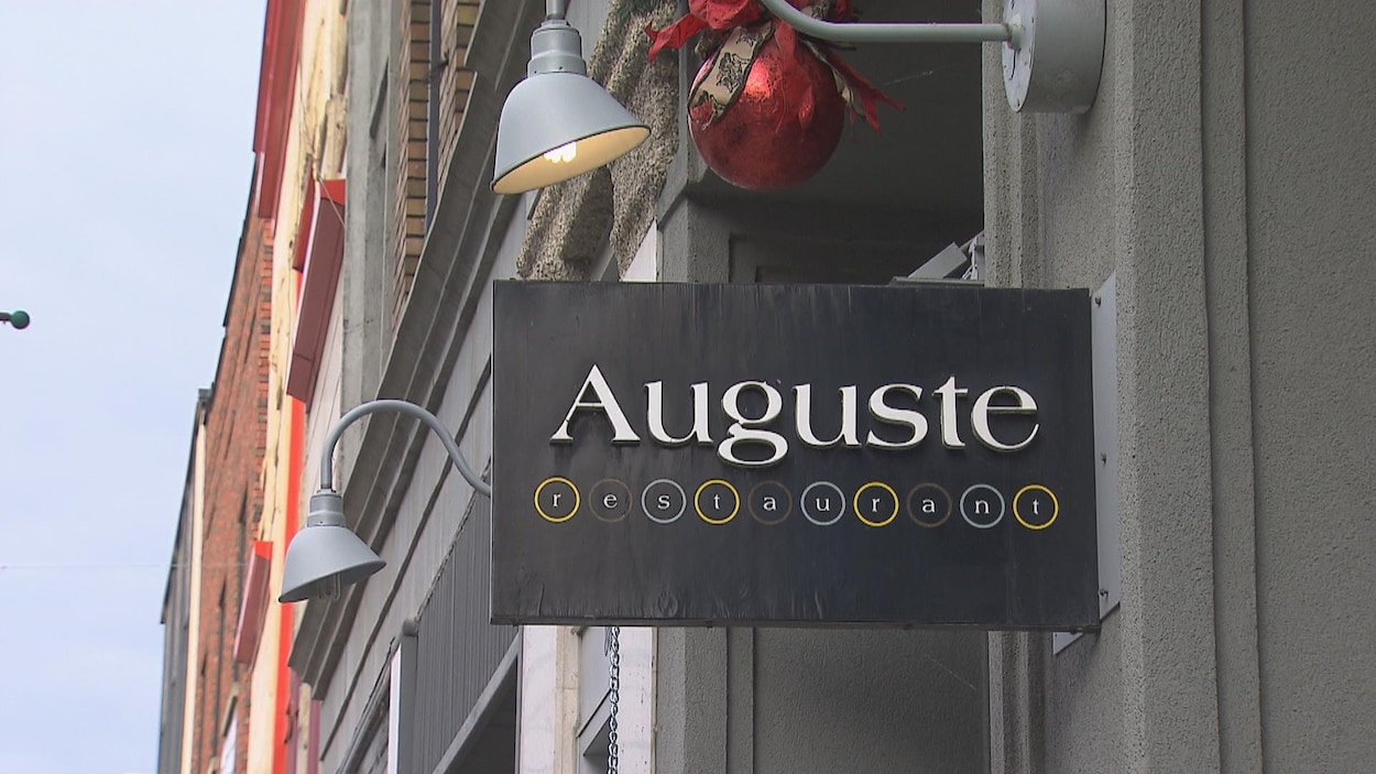Le restaurant Auguste est fermé