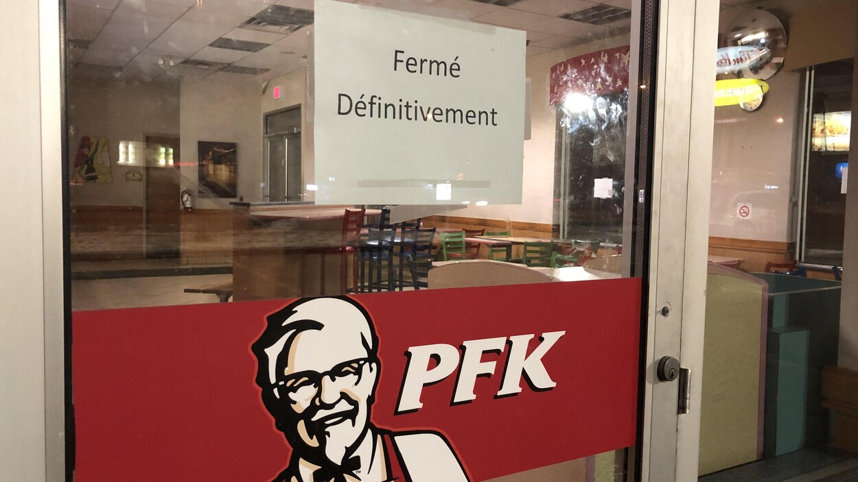 Le restaurant PFK du boulevard Hamel était le dernier toujours ouvert dans la région de Québec.