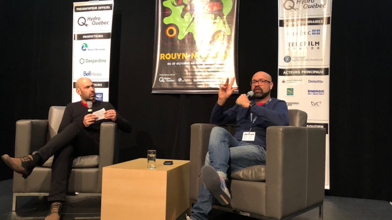 Le brunch-conférence de Ricardo Trogi dans le cadre du Festival du cinéma international en Abitibi-Témiscamingue. Le brunch-conférence de Ricardo Trogi dans le cadre du Festival du cinéma international en Abitibi-Témiscamingue.