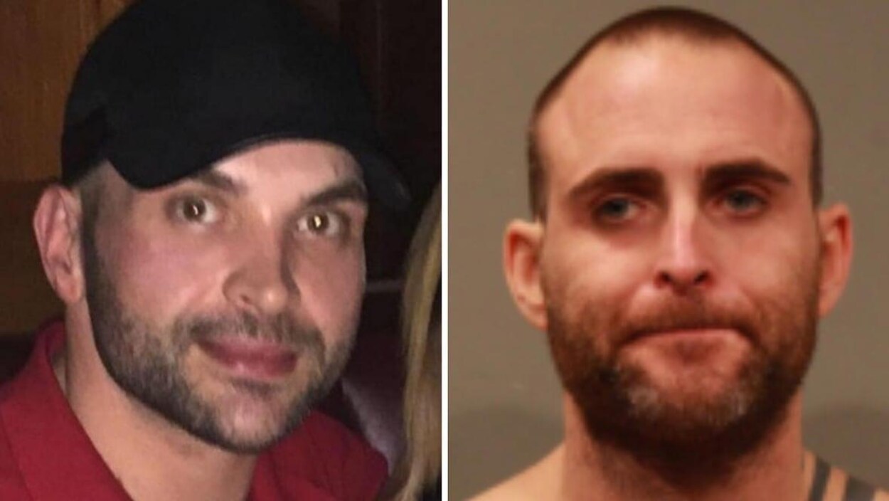 Portraits de deux hommes.