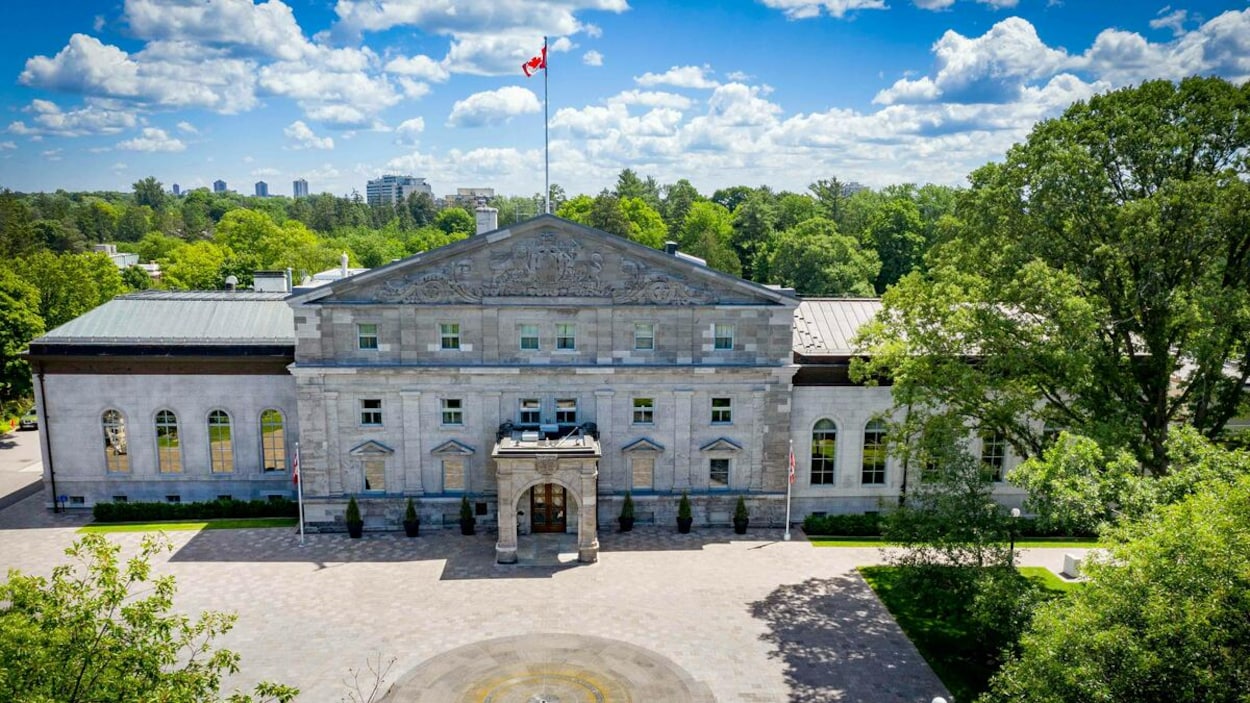 L'arrivée de la gouverneure générale à Rideau Hall