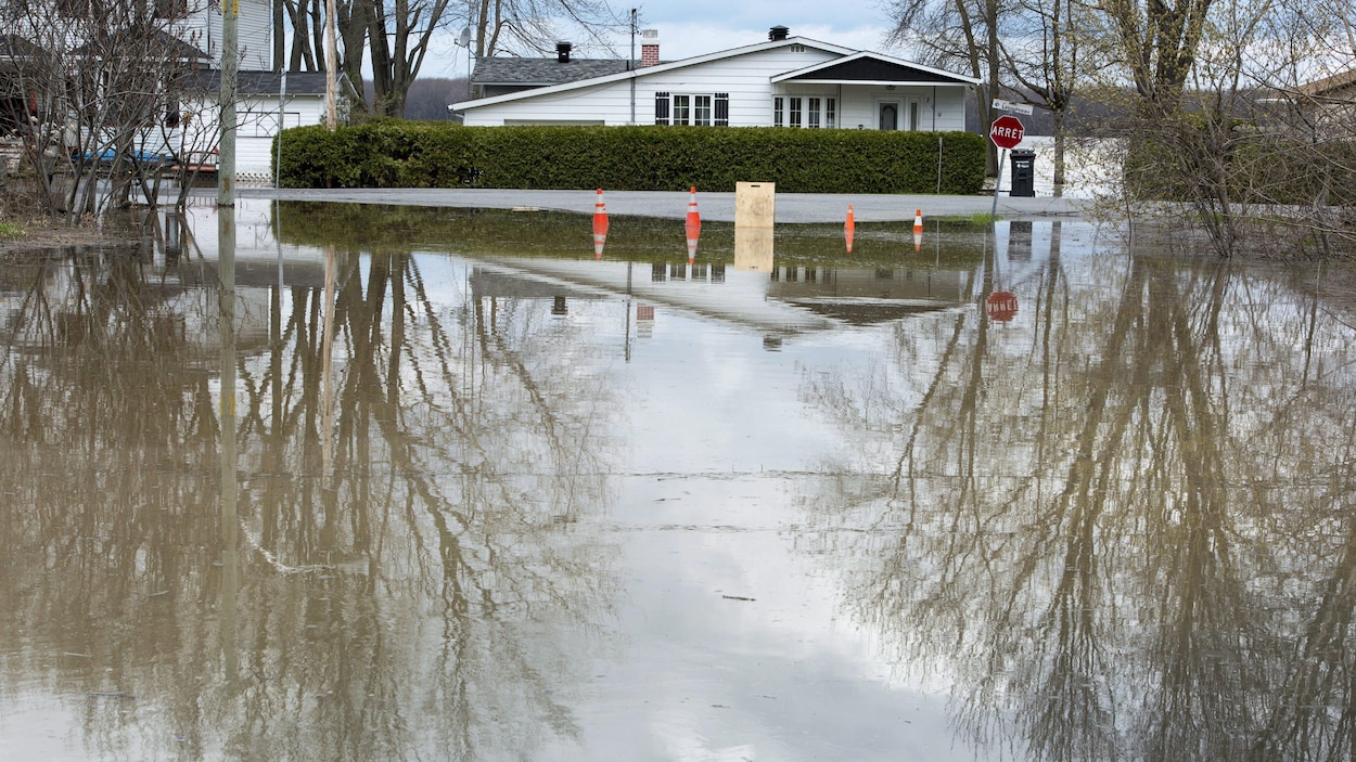 Des inondations à Rigaud Des inondations à Rigaud