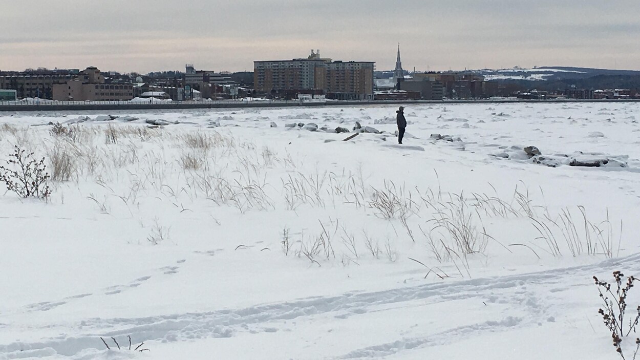 Vue sur la ville de Rimouski