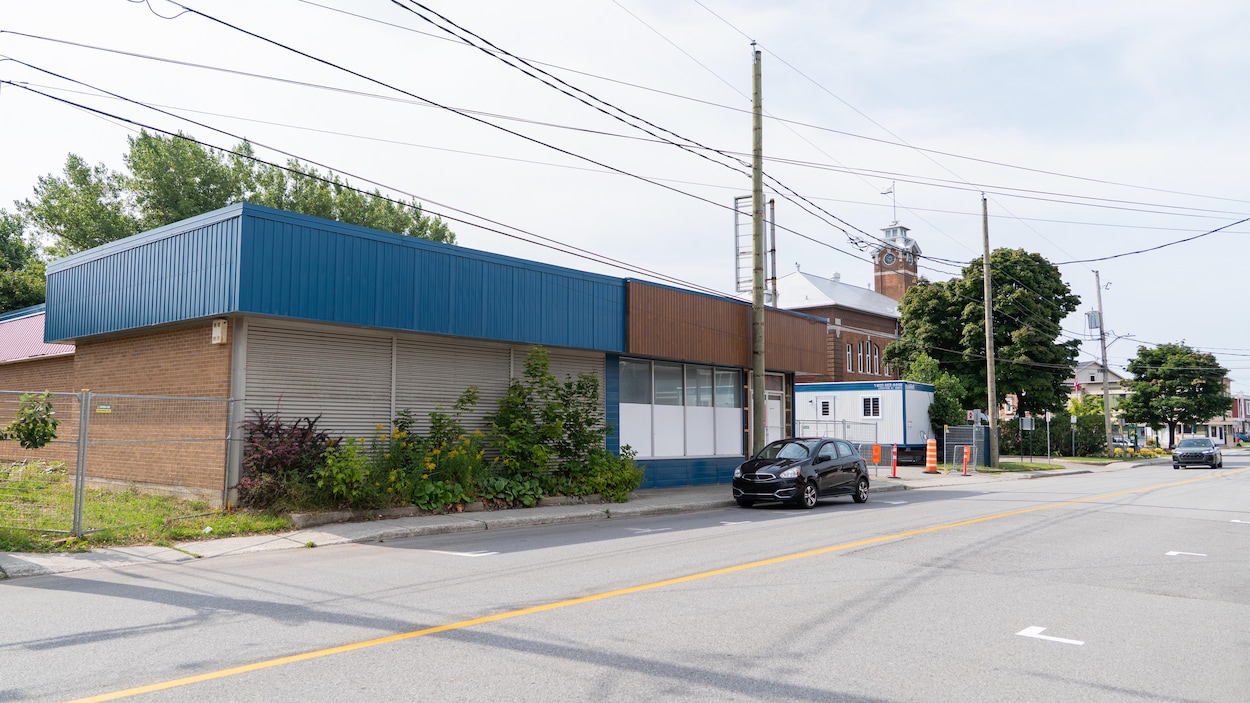 Démolition de l’ancien Marché Richelieu à Rivière-du-Loup