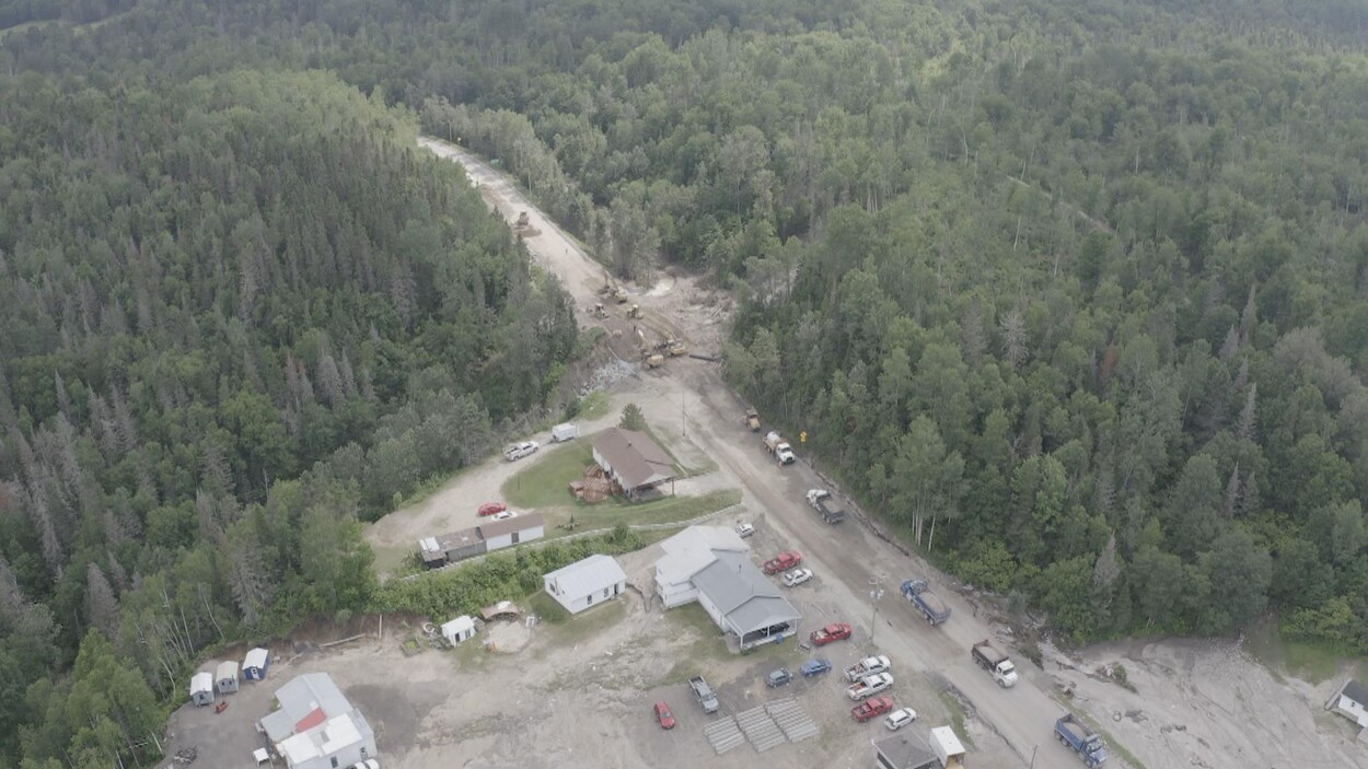 RivièreÉternité la voie de contournement de la route 170 ouverte