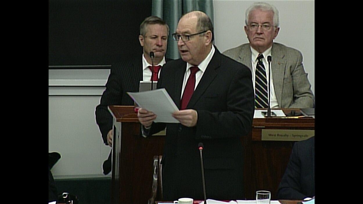 Allen Roach, ministre des Finances de l'Île-du-Prince-Édouard