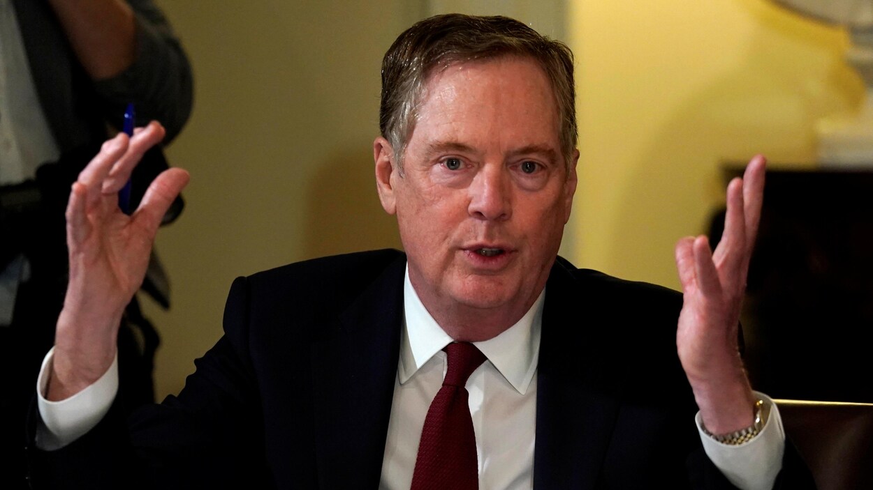 Le représentant américain au Commerce Robert Lighthizer
