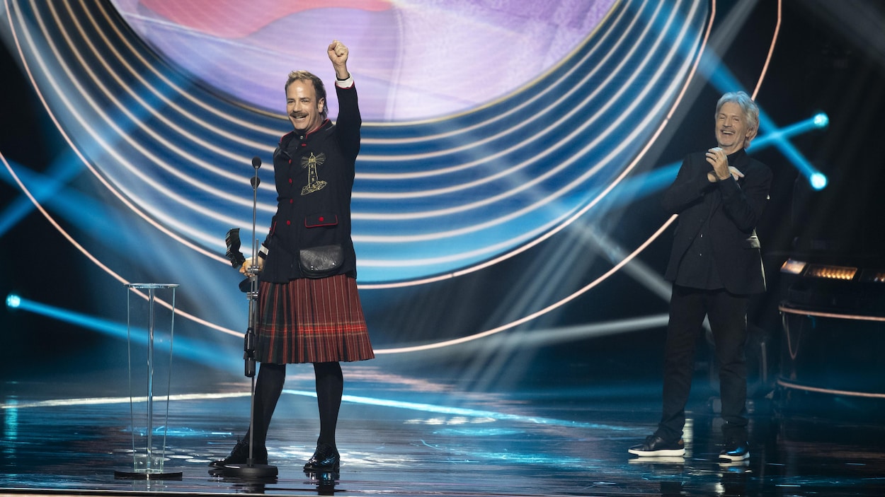 Deuxième prix Gémeaux en deux ans pour l’artiste acadien Robin-Joël Cool